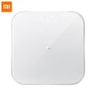 Весы Xiaomi 2, умное подключение, напольные весы для ванной, светодиодный экран, цифровой дисплей, баланс веса, взвешивание предметов