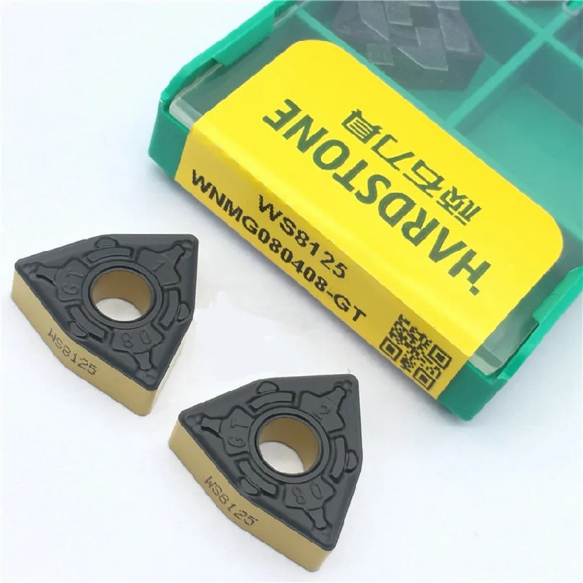 

WNMG080404-GT WS8125 WS8135 / WNMG080408-GT WS8125 WS8135 / WNMG080412-GT WS8125 WS8135 CNC carbide inserts 10PCS/BOX