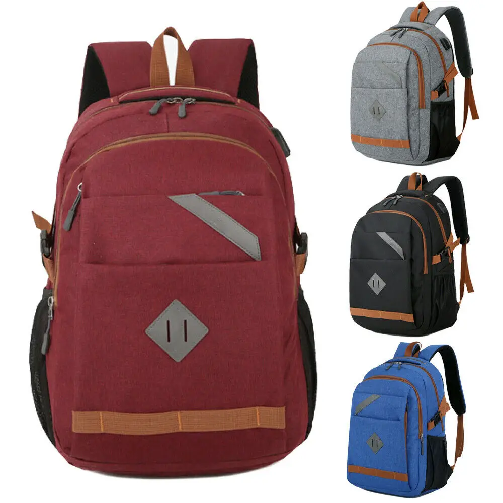

New women's laptop backpack multi-function large capacity fashion school bag leisure travel USB port shoulder bag