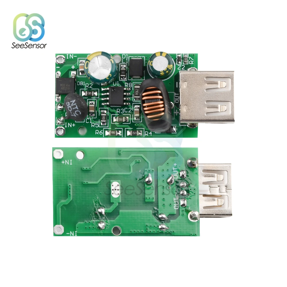 Buck Converter Stabilizer DC-DC Step Down Module 12V 24V 48V 72V 80V to 5V 2A USB Isolated Power Supply for Car | Обустройство дома