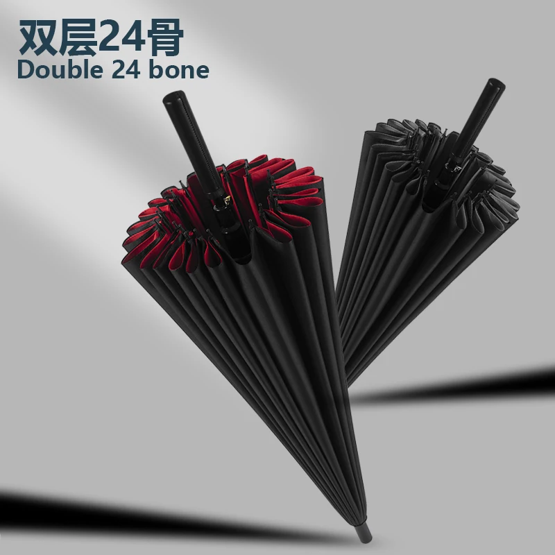 

Long Umbrella Wind Resistant Strong Windproof Outdoor Business Umbrella Jewerly Windprof Large Paraguas Grande Umbrellas BG50US