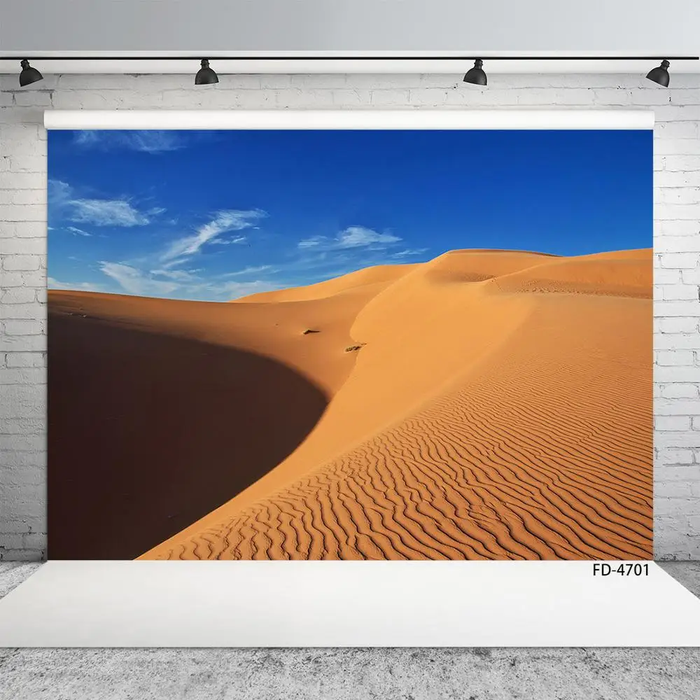 

Desert Blue Sky Photography Background Computer Printed Backdrop Fond for Baby Portrait Children Scenic Photocall Photo Studio