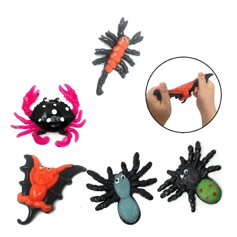 

Marine Animal TPR Soft Material Vent Toy Seabed Creature Pinch Music Paste Octopus Starfish Soft Decompression Toy Children Gift