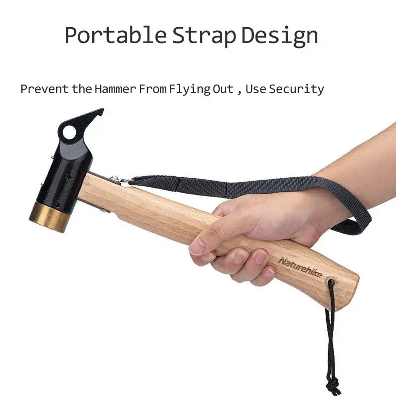 Naturehike Новый Кемпинг медный молоток Открытый Палатка портативный для