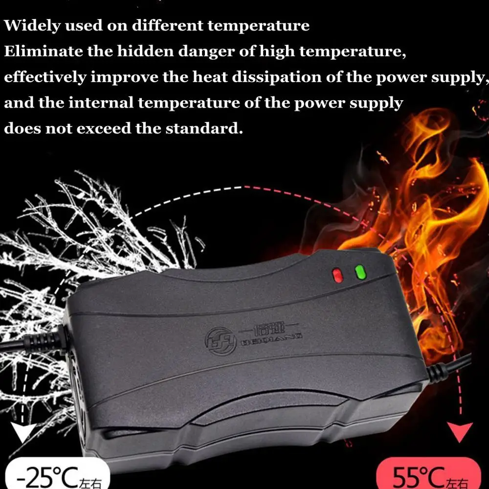 48v 20ah smart charger electric bike car e bike scooter charging adapter dc59v 2 8ah for lead acid battery accumulators 12ah free global shipping