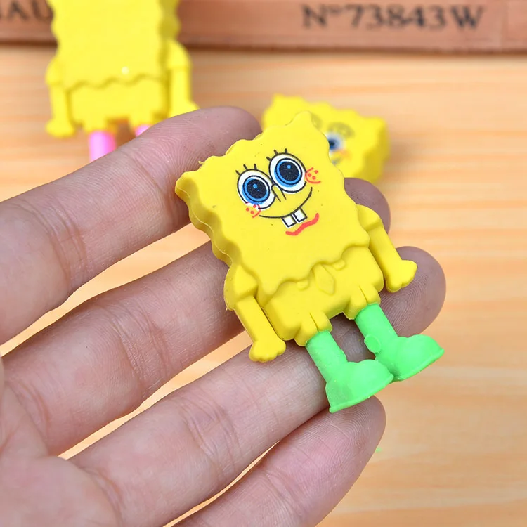 Сандро прекрасный Губка Ластик мультфильм Kawaii моделирование ластик