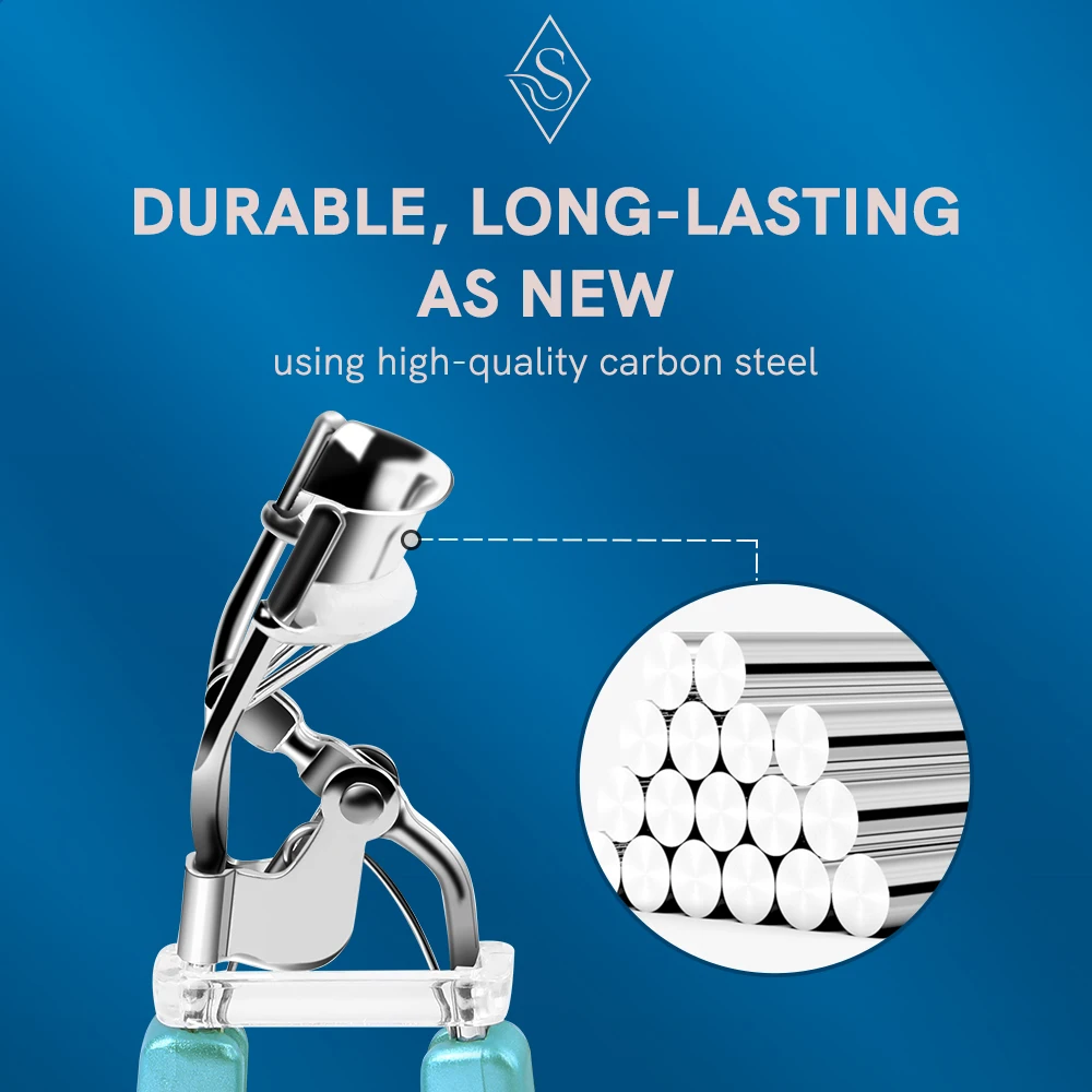 Мисс Салли портативные синие бигуди для ресниц долговечная завивка брикет не