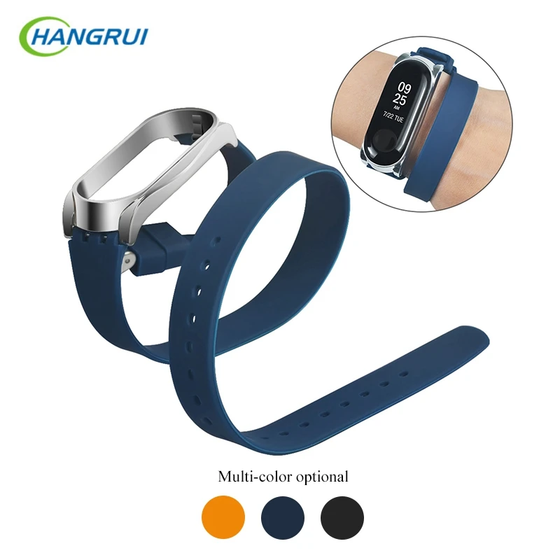 Силиконовый ремешок для mi band 4 умный браслет из нержавеющей стали, металлический браслет для Xiaomi mi Band 3 4 NFC Global Smart watch