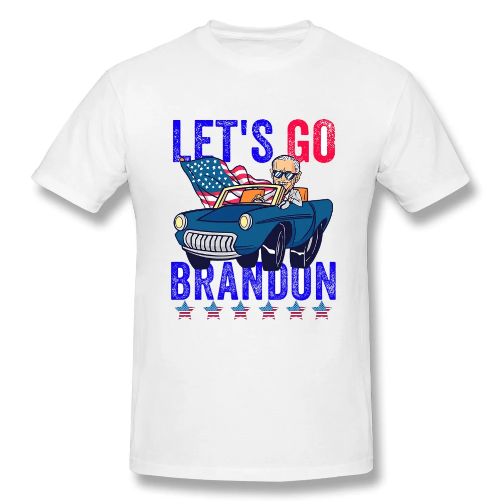 

Забавные 100% хлопковые футболки CLOOCL Let Go Brandon, пуловер в стиле Харадзюку, футболка в стиле хип-хоп, повседневные футболки, одежда для пар, Прямая поставка