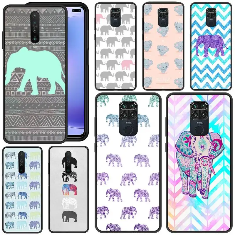 

elephants Pattern Collage tribal Phone Case For Huawei Mate 9 10 20x 30 40 Lite Pro Cover