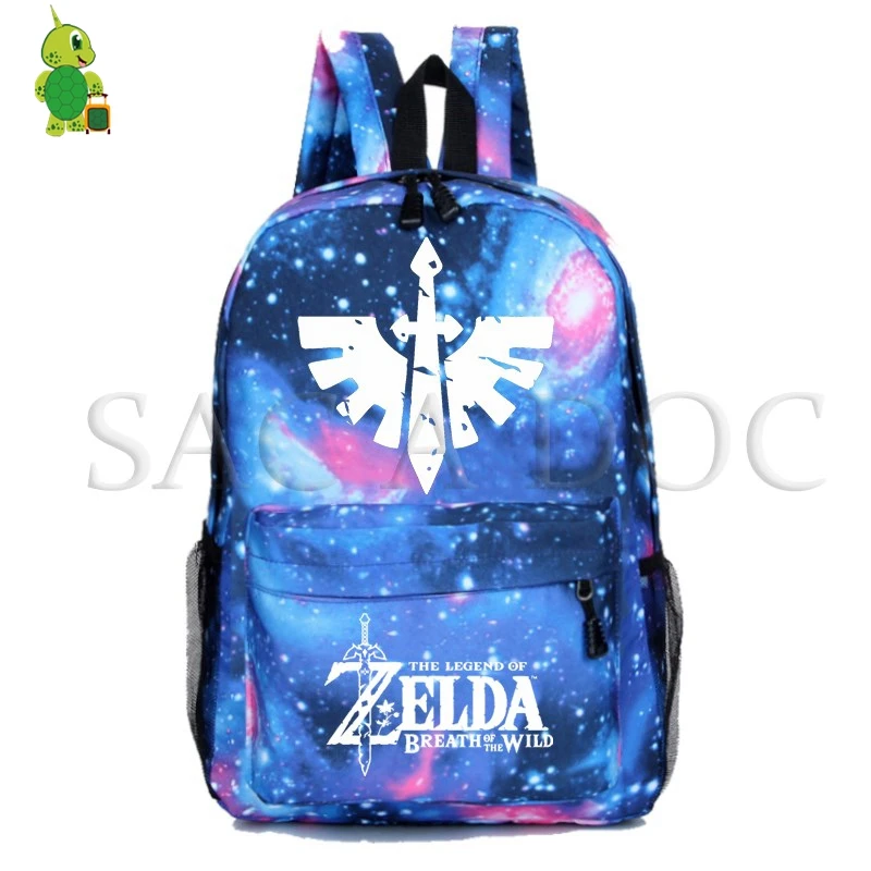 15 Легенда о Зельде игровой рюкзак для Galaxy Link Majora's Mask школьные сумки для подростков девочек мальчиков путешествия рюкзак Детский рюкзак для книг - Цвет: 15