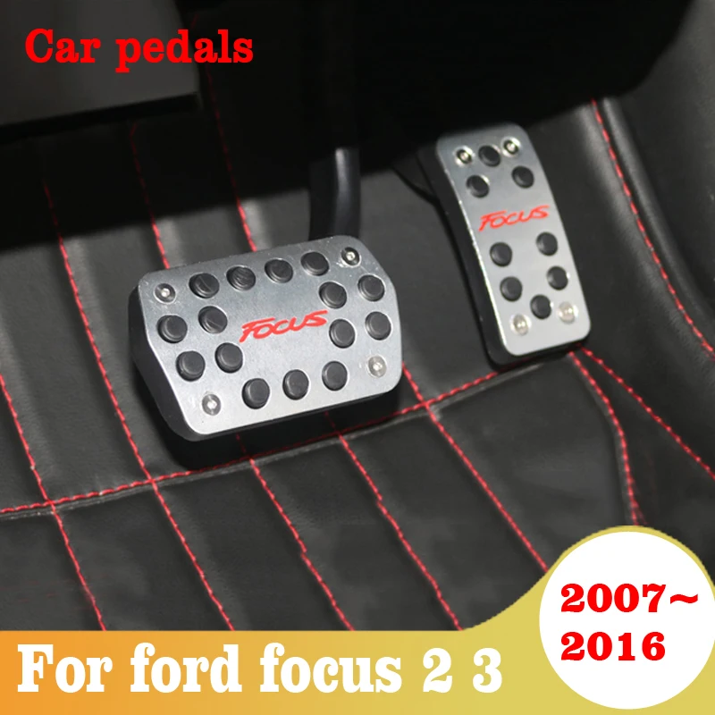 Накладки на педали автомобиля тормоза муфты для Ford Focus 2 3 2007 2010 2011 2012 2013 2014 2015 2016