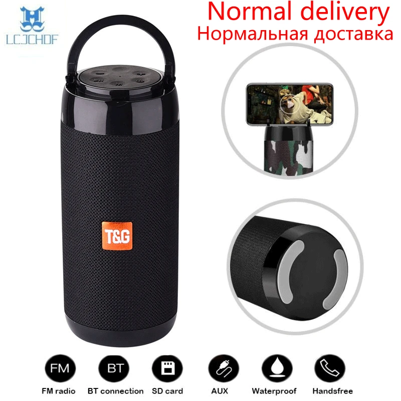 Bluetooth Колонка TG113C портативная уличная колонка Беспроводная с FM радио