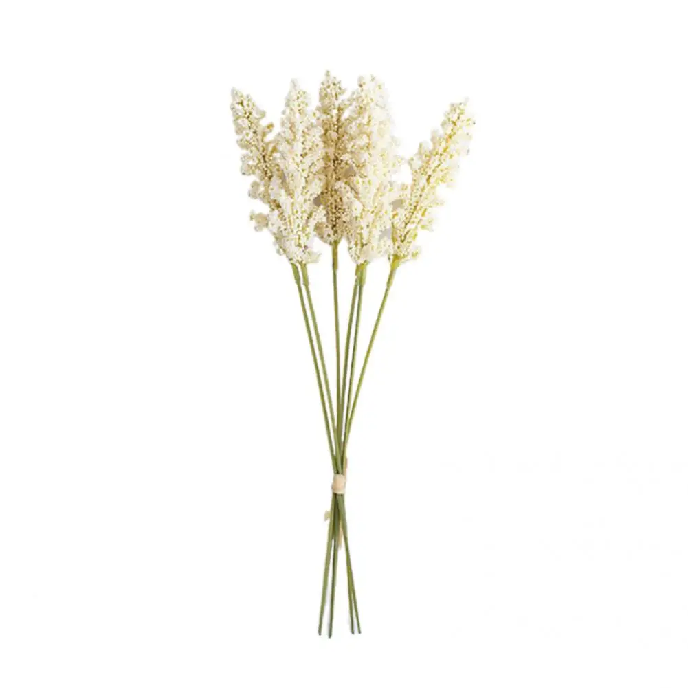 

Daily Using 6Pcs Practical Wedding Table Home Artificial Ear Flower Plastic Artificial Ear Flower Vibrant Color for Indoor