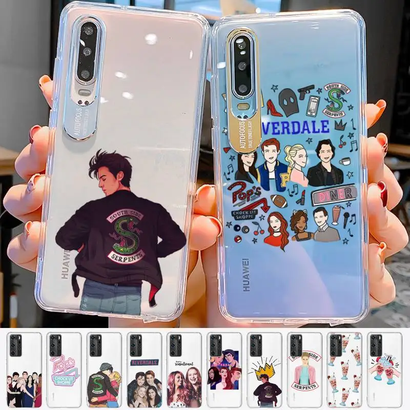 

MaiYaCa TV Riverdale Phone Case For Huawei P 20 30 40 pro lite Psmart2019 Honor 8 10 20 Y5 6 2019 Nova3E
