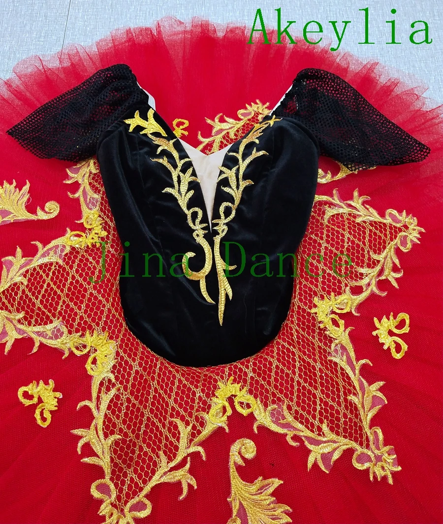 Профессиональные балетные пачки для взрослых красный черный Дон Кихот