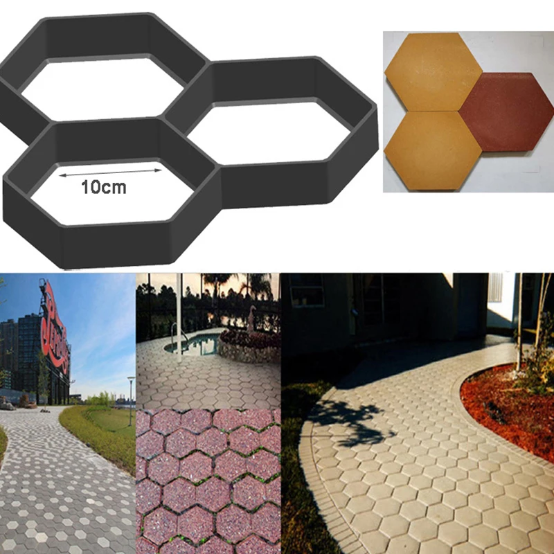 8 типов сделай сам Плесень Для дорожек в саду многоразовое устройство для