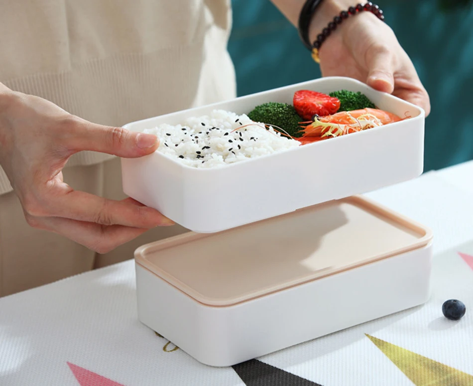 Ланч-бокс, контейнер для еды, портативный, Bento Lancheira, герметичный, с отделениями, ланчбокс для детей, школы, офиса, кухни, посуда
