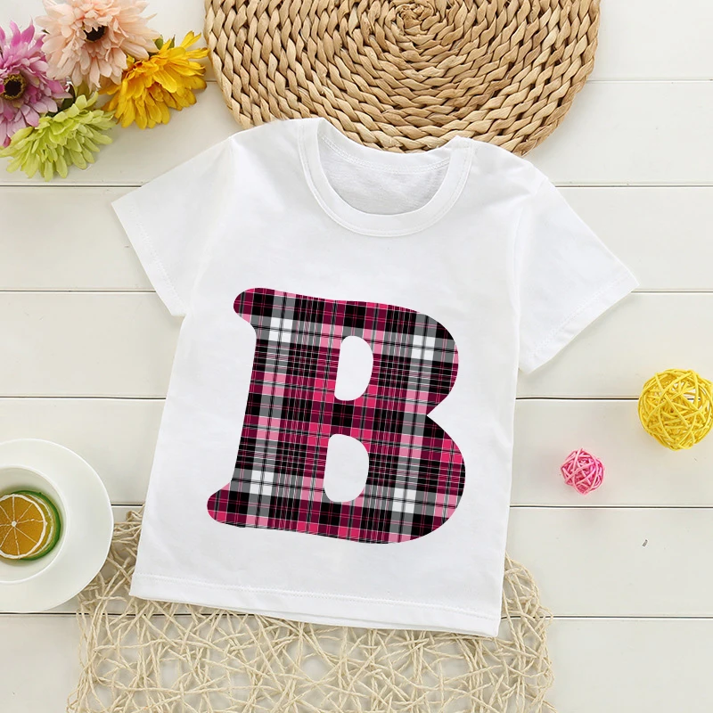 Футболка Летняя унисекс с надписью Алфавит круглым вырезом