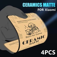 matte soft ceramic film for redmi note 10 9 8 pro 9t 9s 8 10s 9a 9c screen protectors for xiaomi mi poco x3 pro nfc f3 m3 10t 9t