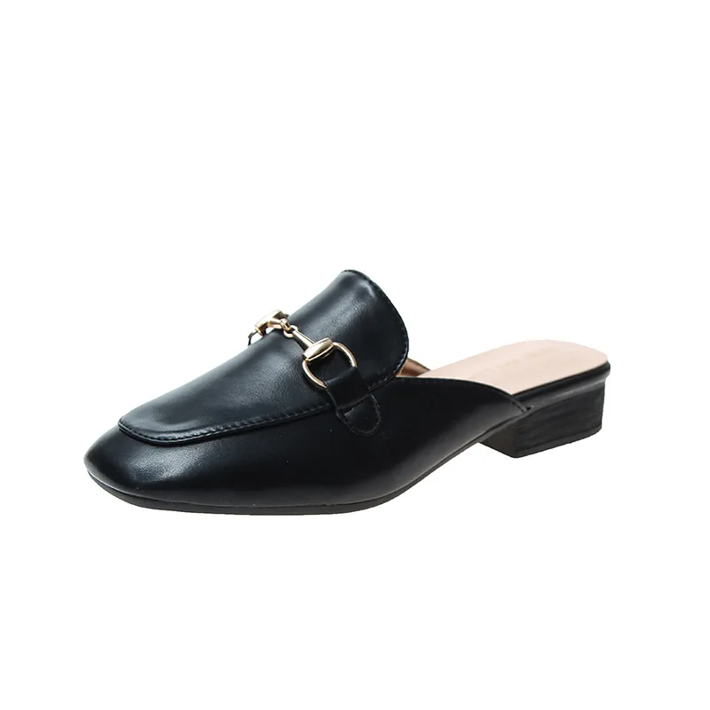 Летняя обувь на плоской подошве женская zapatos de mujer модные однотонные шлепанцы и