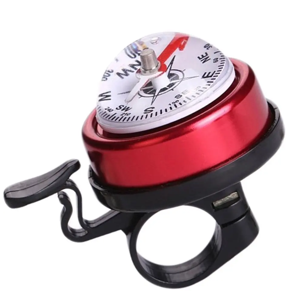 

72mm x 52mm x 65mm Mountain Bike Bicycle Bell Horn Ring Metal Plastic Cycling Alarm With Guide wholesale