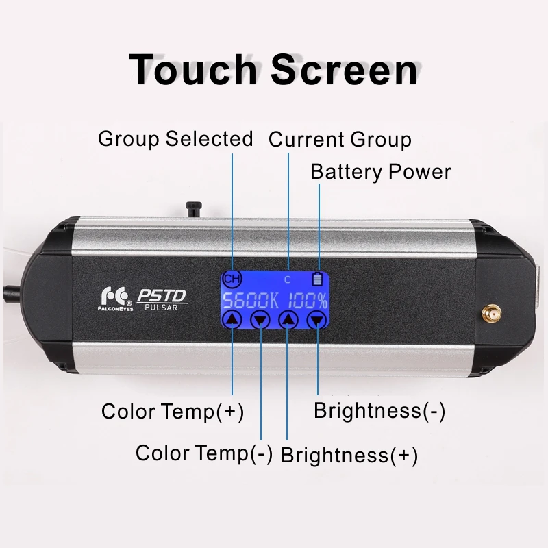 Falcon Eyes P 5TD оборудование для фотосъемки 3 шт. 50 Вт мини точечные светильники