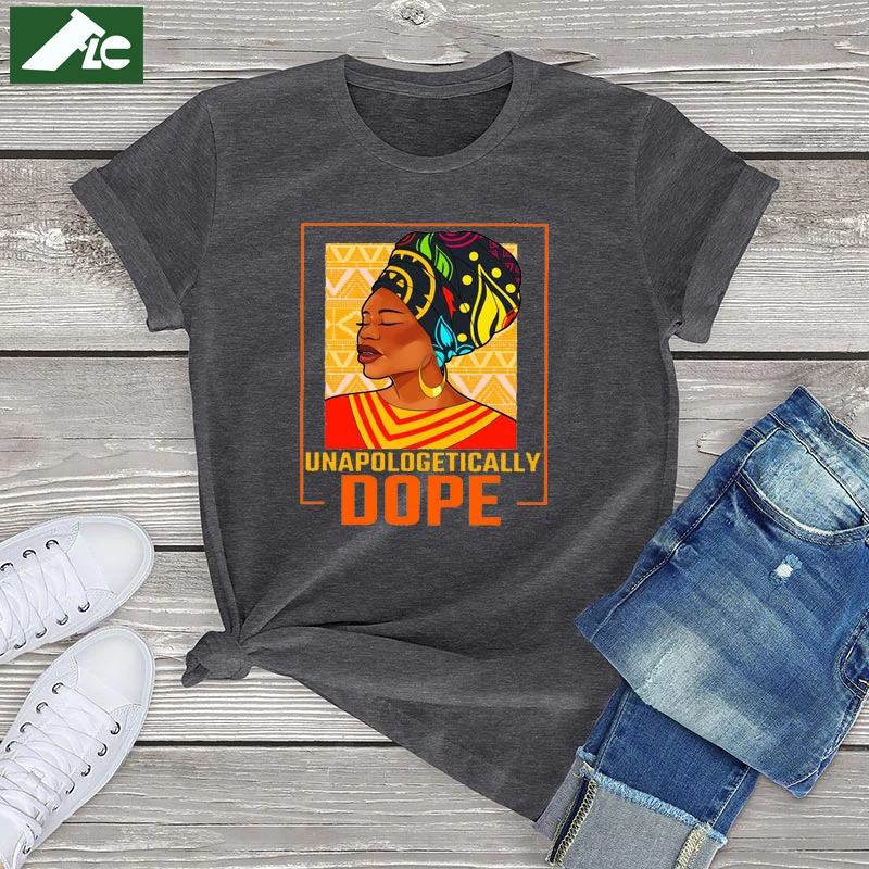 

Women Print Tees BLM Black Queen Tshirt Female Clothes Tops Print Vintage Style Cute Ladies Fashion oversized Graphic T-Shirt