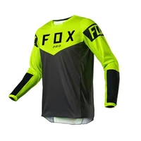 summer quick drying long sleeved bicycle jersey motorcycle pro fox mountain bike sports downhill cycling jersey men