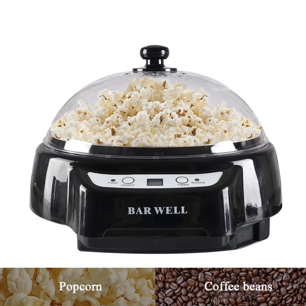Coffee Bean Roaster for Home mini Timing Peanut Melon Seeds Baking Machine Bake Maker Popcorn Beans | Дом и сад