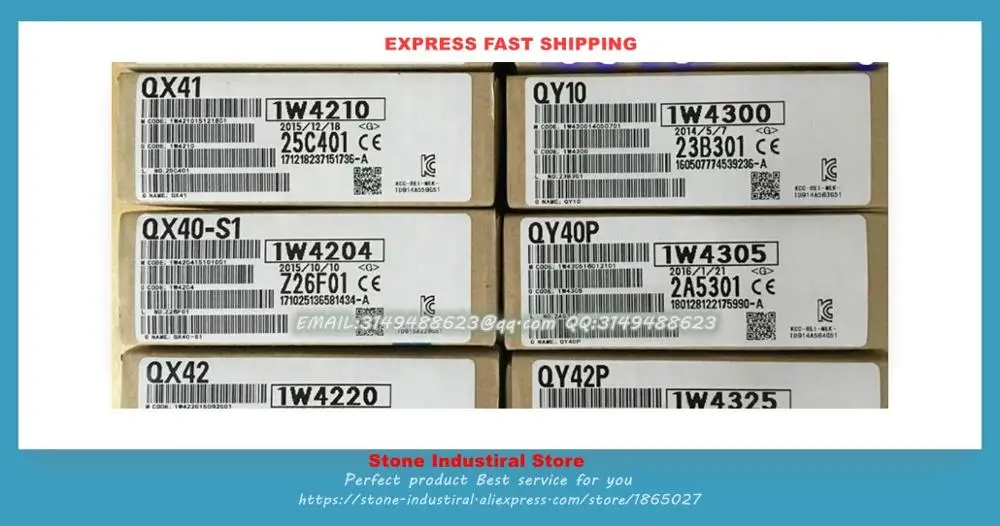 Q Series PLC QH42P QY70 QX41 QX81 QX40 S1 QX80 QX42 QY10 QY40P QY42P модуль новый в коробке|Кронштейны| |