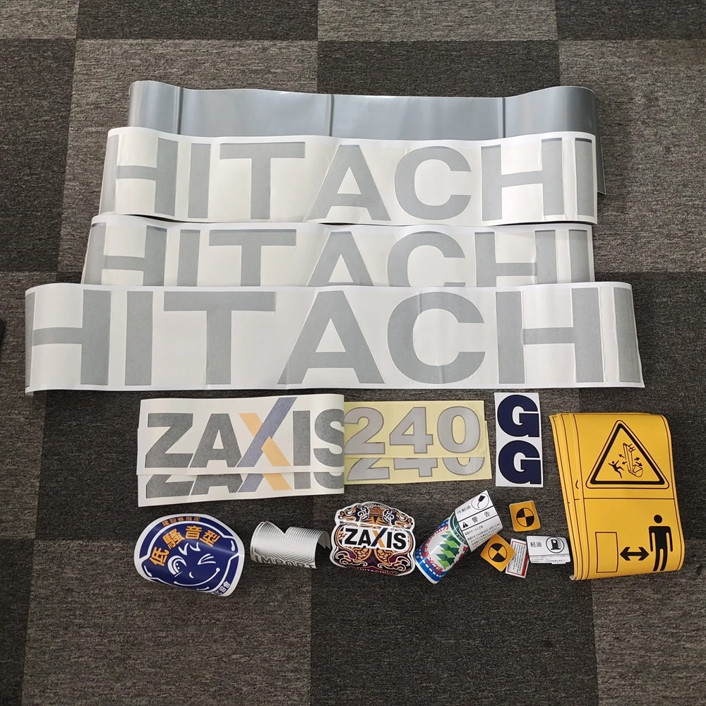 Наклейка для экскаватора HITACHI ZASIS 240 3G | Автомобили и мотоциклы