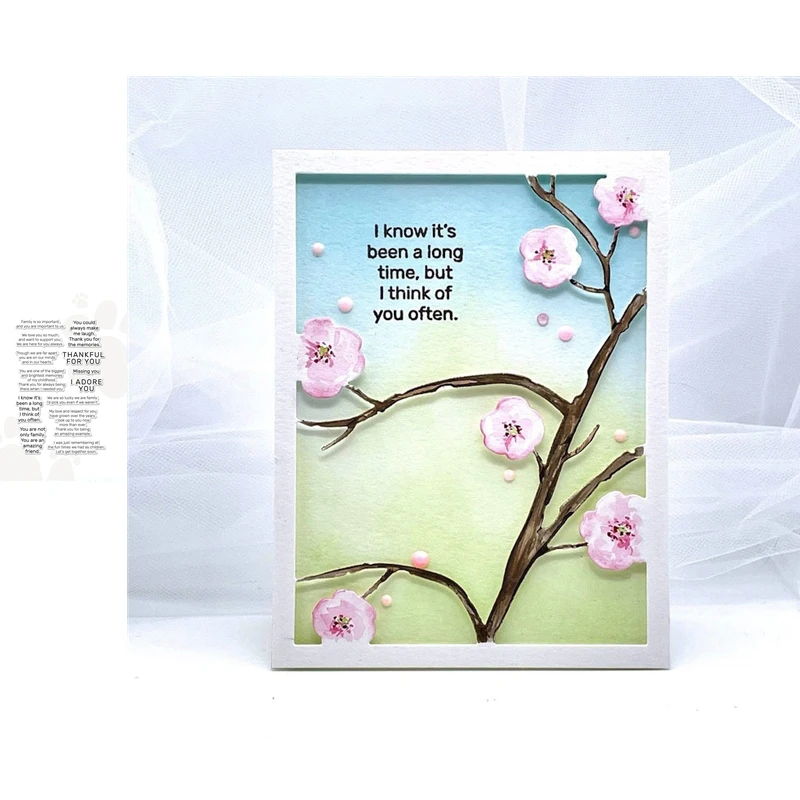 

Letter Decoration Stickers Metal Cutting Die And Stamps Scrapbooking Background DIY Decoration Craft Embossing Stencil