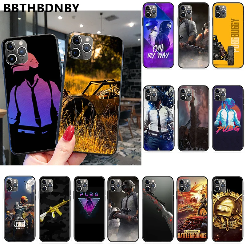 Чехол для телефона PUBG Мягкий Силиконовый ТПУ чехол iPhone 11 pro XS MAX 8 7 6 6S Plus X 5 5S SE XR |