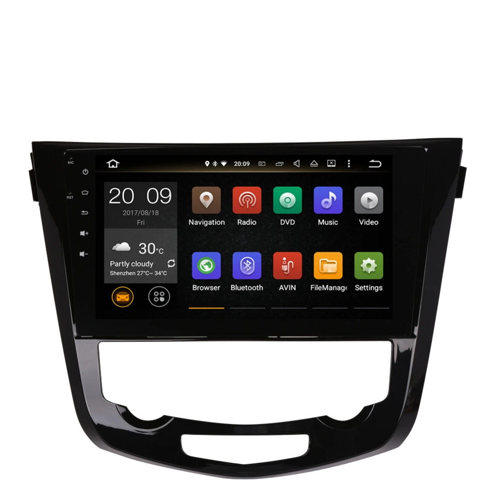 

Автомагнитола на Android, стерео, GPS-навигация для NISSAN X-TRAIL/Qashqai/Dualis/Rouge 2013-2022, автомобильный мультимедийный DVD-плеер A/C