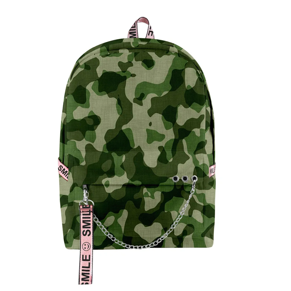 

Luxury School Bags Boys Girls camouflage Travel Bag 3D Digital Color Oxford Waterproof Notebook multifunction Shoulder Backpack