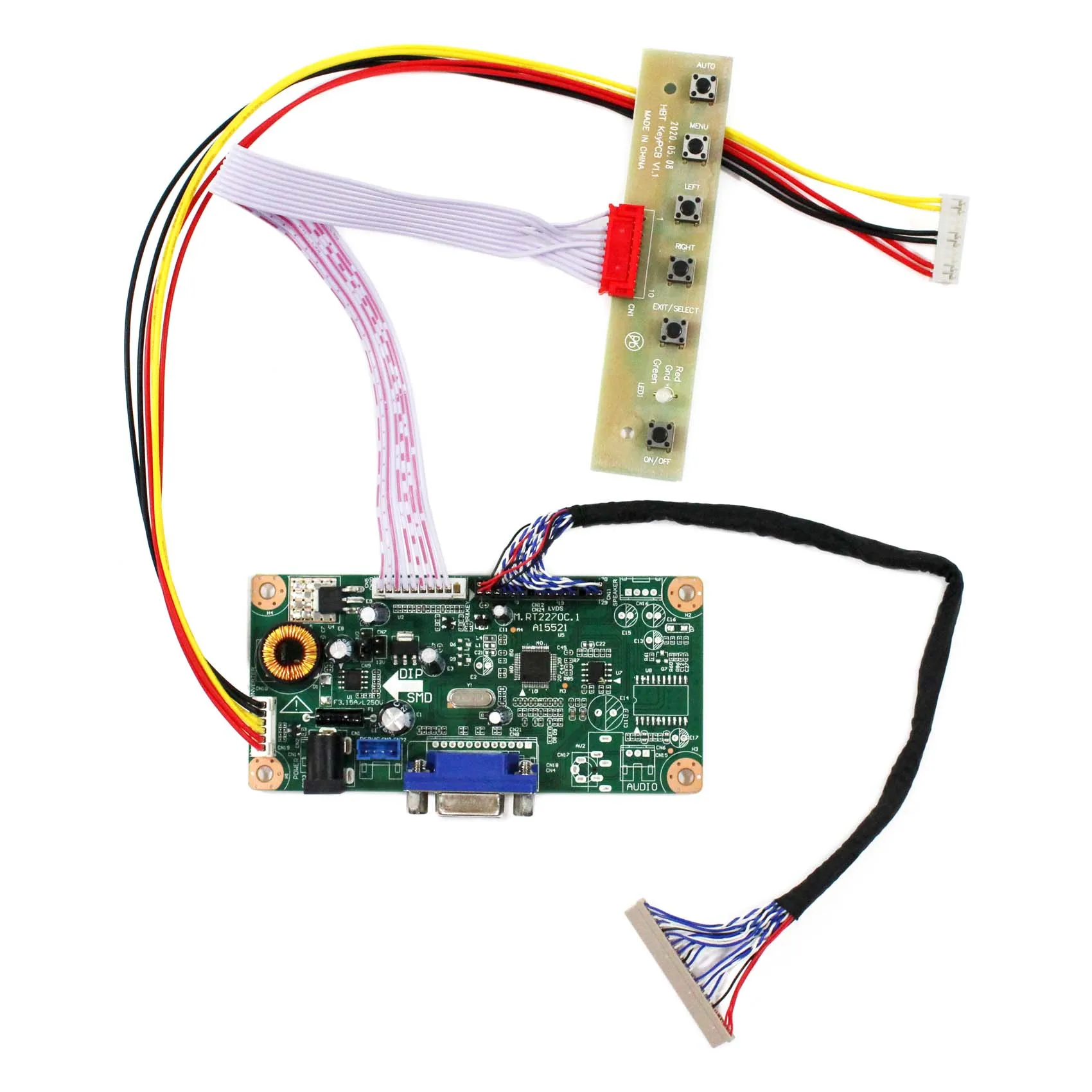 

RT2270C VGA LCD Controller Board for G190ETN01.6 1280X1024 LCD Display