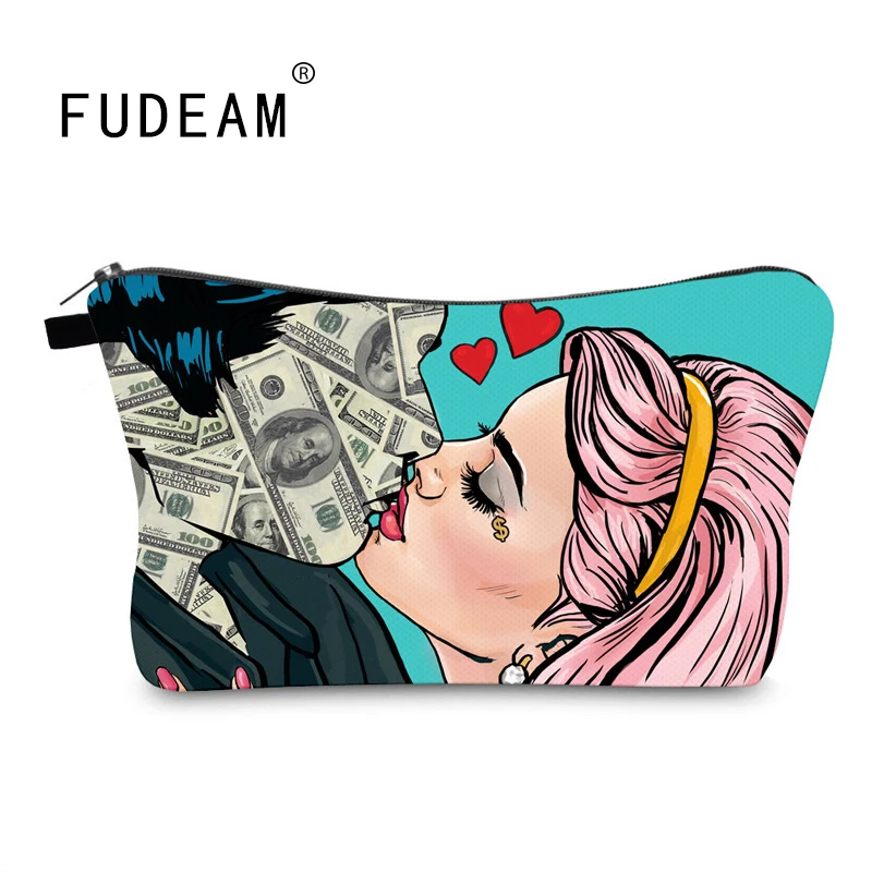 

Женская сумка для косметики FUDEAM, из полиэстера, водонепроницаемая