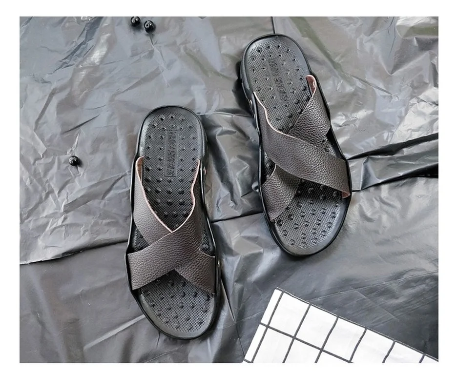 

Sandals Men Roman Shoes Slip On Casual Outdoor Travel Walking Shoes 2021 Summer Classic Men Shoes Fashion Men Beach Sandals