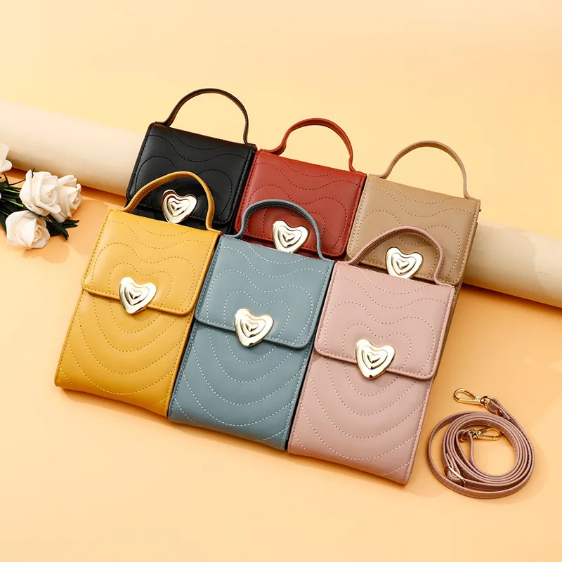 Женская сумка через плечо для телефона кошелек монет Сумка девочек модная мини с