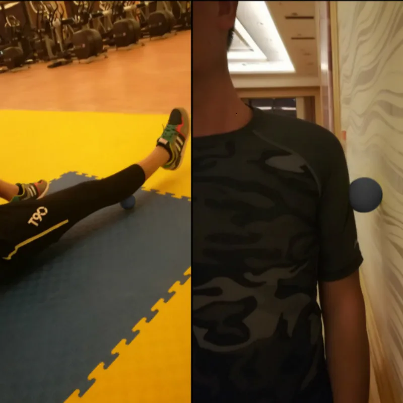 Мяч для расслабления мышц 6 3 см мяч массажа всего тела спорт фитнес Йога арахис