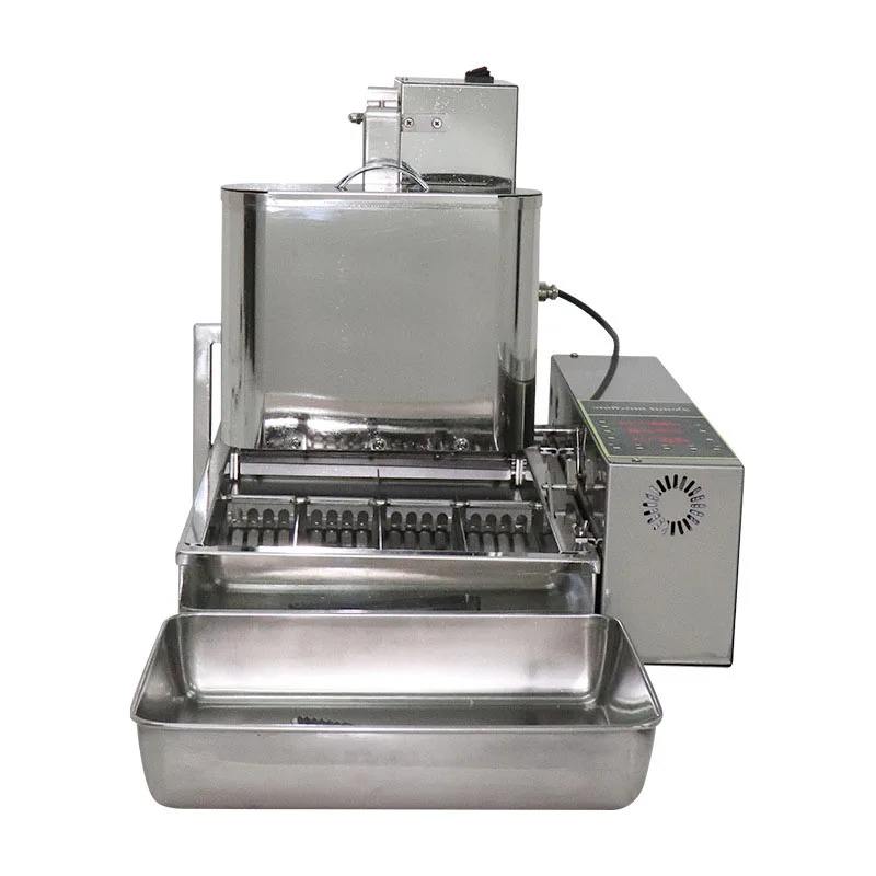 BEIJAMEI 4 Rows  Automatic Mini Donut Machine Donut Maker Fryer Commercial Doughnut Making Machines for Sale
