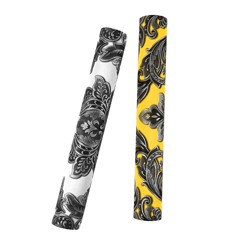 Высококачественные роскошные европейские обои 3d тисненые Дамасские Цветы