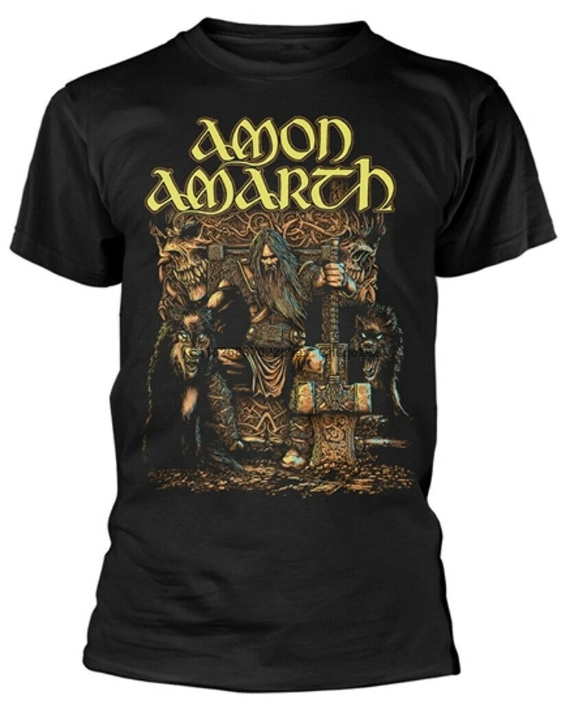 Футболка Amon Amarth 'Thor' (черная) новая и официальная!|Мужские футболки| |