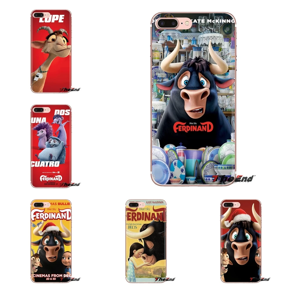 Фердинанд мягкий прозрачный просвечивающийся чехол Чехлы для htc один U11 U12 X9 M7 M8 A9