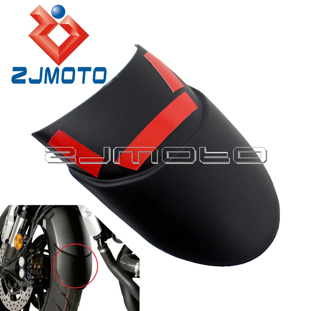 Черное переднее крыло-удлинитель из АБС-пластика для мотоциклов BMW S1000XR R RR |