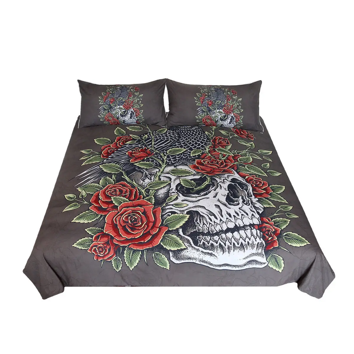 3 шт./комплект постельное белье с 2 наволочками 3D-принтом | Дом и сад