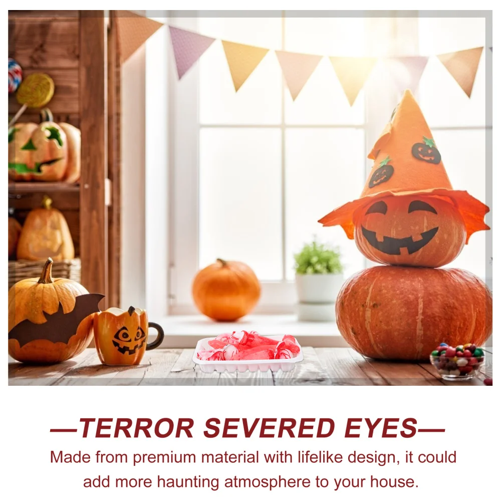 

1 Set Severed Finger Party Horrifying Decoration Eye Food Box