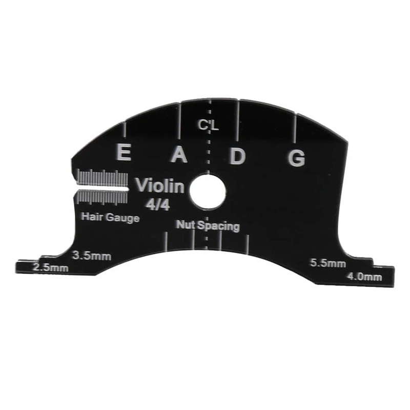 

NEW-Violin Bridges Multifunctional Mold Template 4/4 Violin Bridges Repair Reference Tool Fingerboard Scraper Making Tool