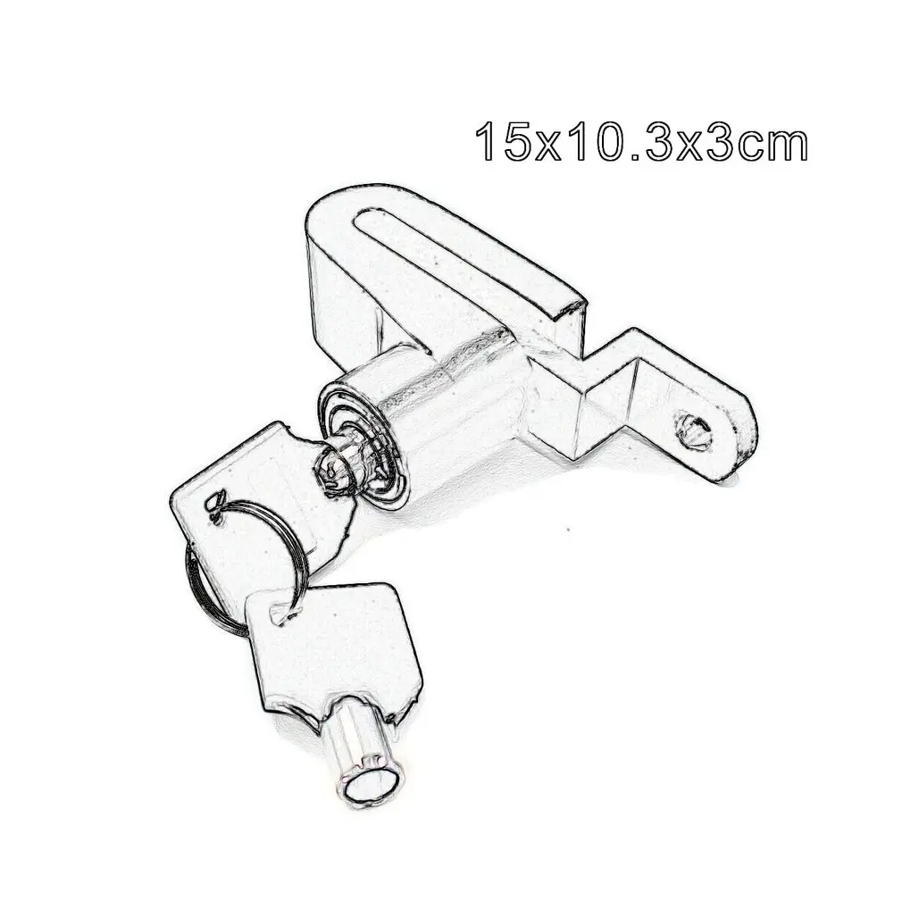 

Motorcycle Lock Security Anti Theft Bicycle Motorbike Motorcycle Disc Brake Lock Theft Protection For Scooter